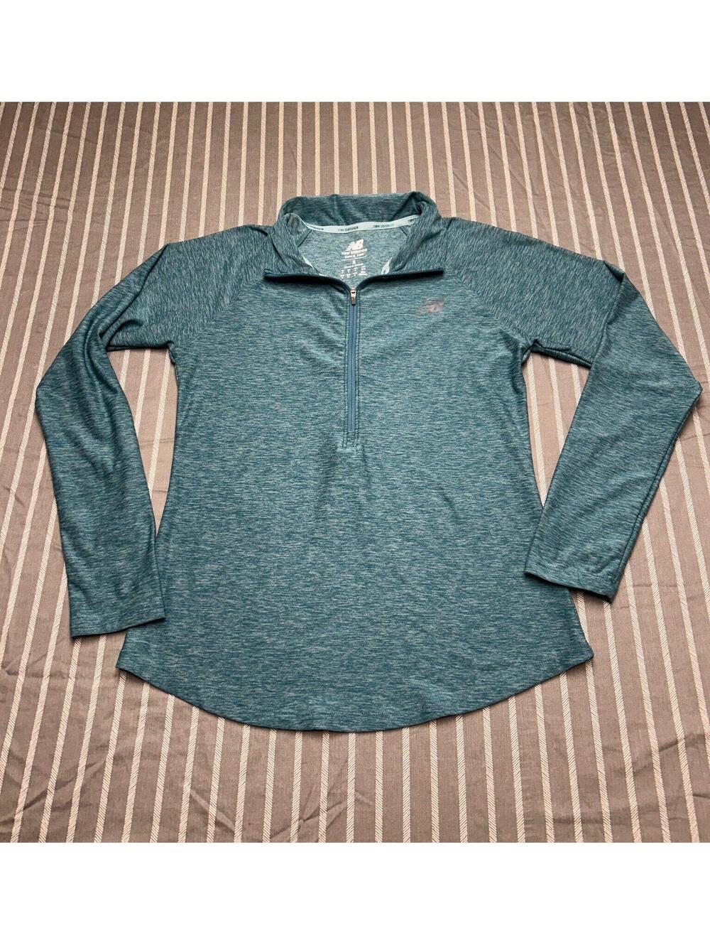 New Balance Athletics Half Zip long sleeve top size S